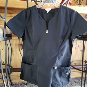 Code Happy Scrub Top